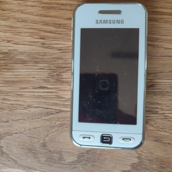 Samsung Handy, Smartphone, vermutlich defekt (weiß)
