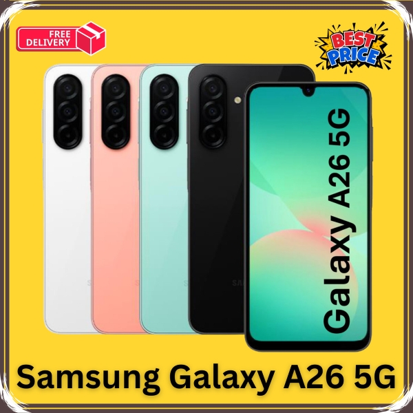 Samsung Galaxy A26 5G 128GB 6,7“ ENTSPERRT SMARTPHONE Brandneu Versiegelte Packung