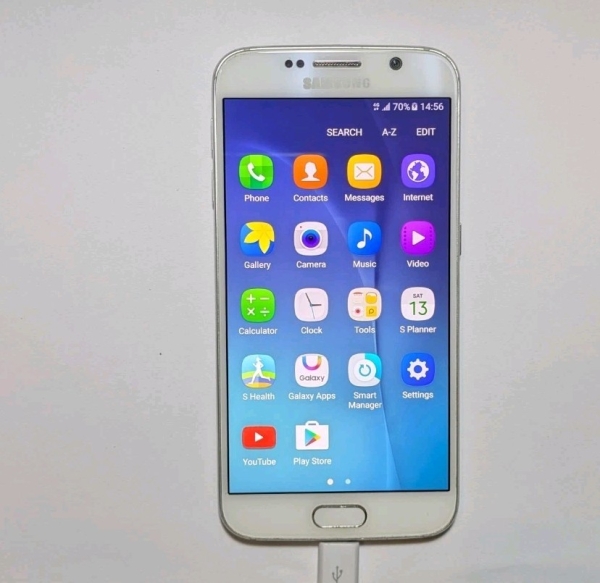 Samsung Galaxy S6 Smartphone, SM-G920F, 128GB, Netzwerk entsperrt, Akku defekt