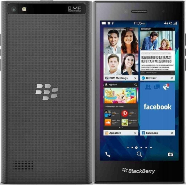 BlackBerry  Leap – „gut“ – Schwarz (Ohne Simlock) Smartphone