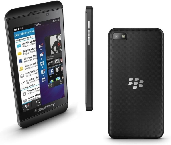 BlackBerry Z10 „ok“ Schwarz (Ohne Simlock) Smartphone
