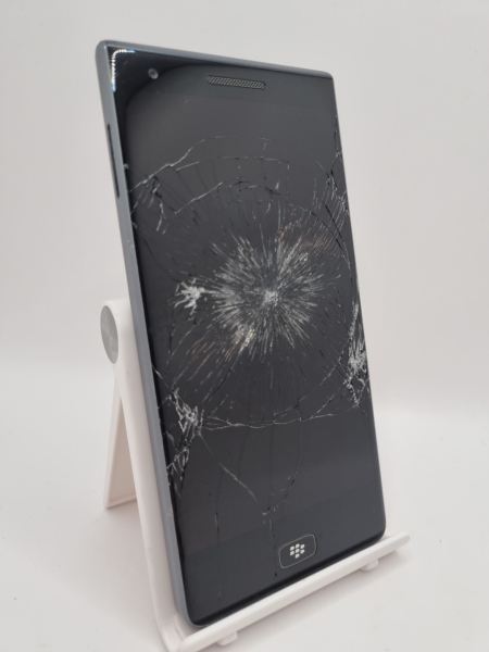 Blackberry Motion schwarz 32GB 5,5″ 12MP Android Smartphone gesprungen defekt #B