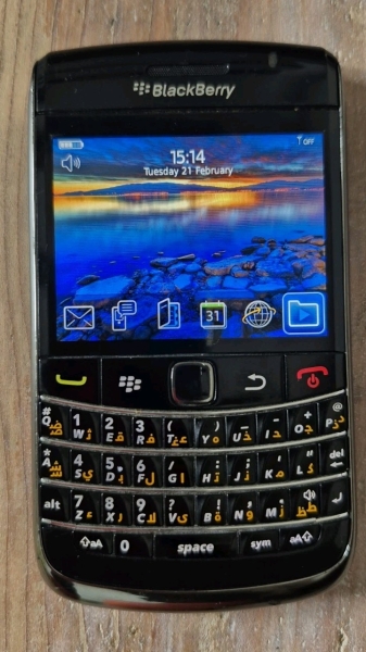 BlackBerry  Bold 9700 – Schwarz (Ohne Simlock) Smartphone