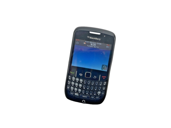 BlackBerry Curve 8520 schwarz O2 Smartphone durchschnittlicher Zustand Note C 653
