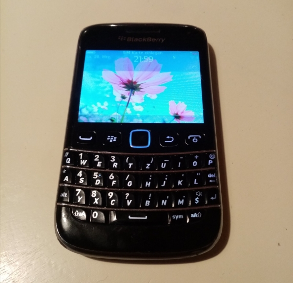 BlackBerry  Bold 9790 – 8GB – Schwarz (Ohne Simlock) Smartphone