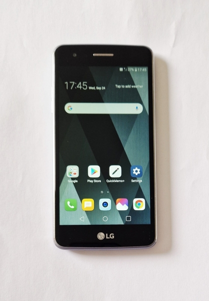 LG K8 2017 M200N silber (EE) 16GB Android Smartphone in sehr gutem Zustand