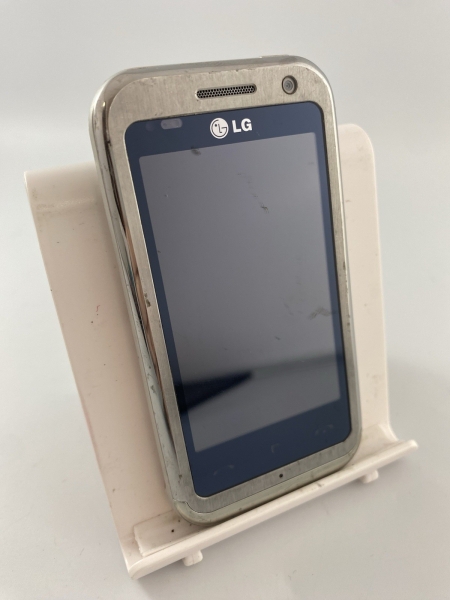 LG Arena KM900 silber unbekanntes Netzwerk 8GB 3,0″ 5MP Smartphone unvollständig