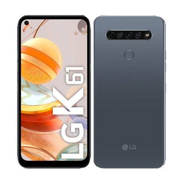 LG K61 DUAL SIM 128GB ENTSPERRT 6,5″ Octa-Core AUX NFC AF HDR KAMERA Smartphone