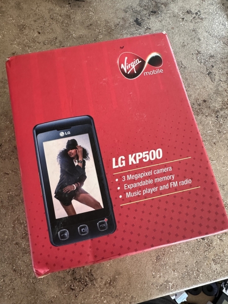 LG Cookie KP500 Pink Originalverpackt