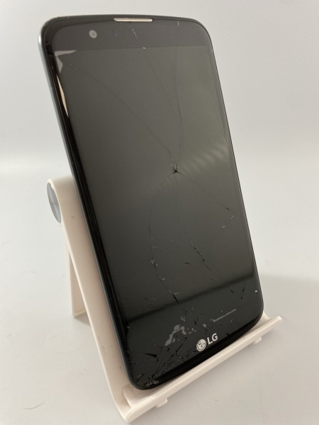 LG K10 K420N schwarz entsperrt 16GB 5,3″ 13MP Android Smartphone gesprungen unvollständig
