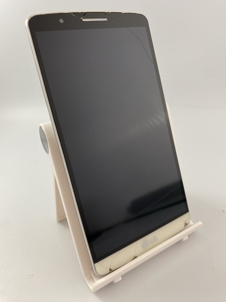 LG G3 weiß entsperrt Single SIM 16GB 5,5″ Android Smartphone gesprungen unvollständig