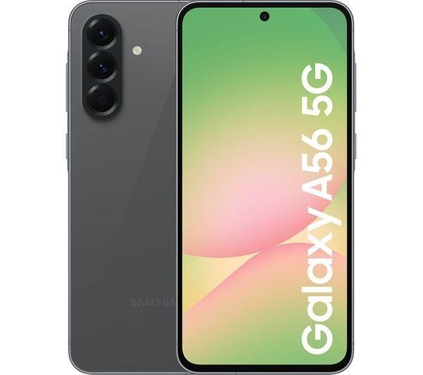 Samsung Galaxy A56 256GB 5G 6,4“ Smartphone 8GB RAM entsperrt – Graphite
