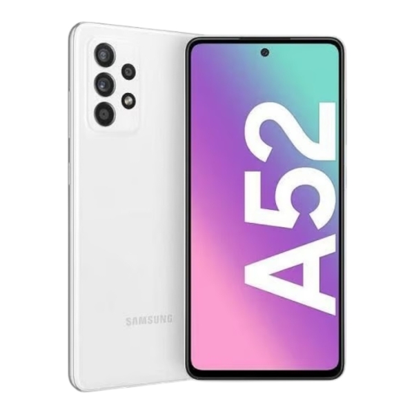 Samsung Galaxy A52 – 128GB – Weiß – DS A525F – Smartphone ohne Simlock – Wie Neu