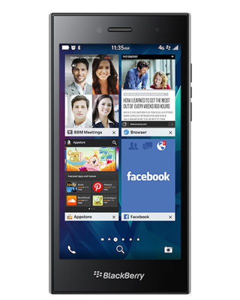 BlackBerry Leap STR100-1 – 16GB – Shadow Grey – Ohne Simlock – Smartphone