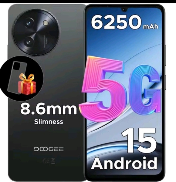 Global Doogee Note 59 Pro+ 5G Smartphone 120Hz 6250mAh NFC 36GB+512GB 50MP OTG