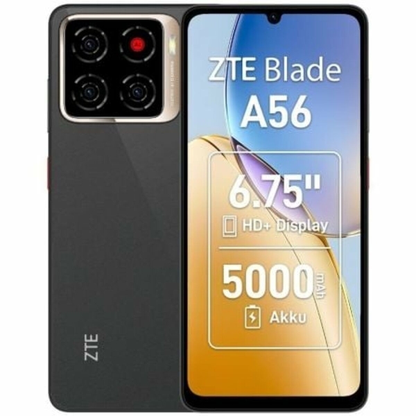 Smartphone ZTE Blade A56 6,75″ Unisoc 4 GB RAM 64 GB Schwarz