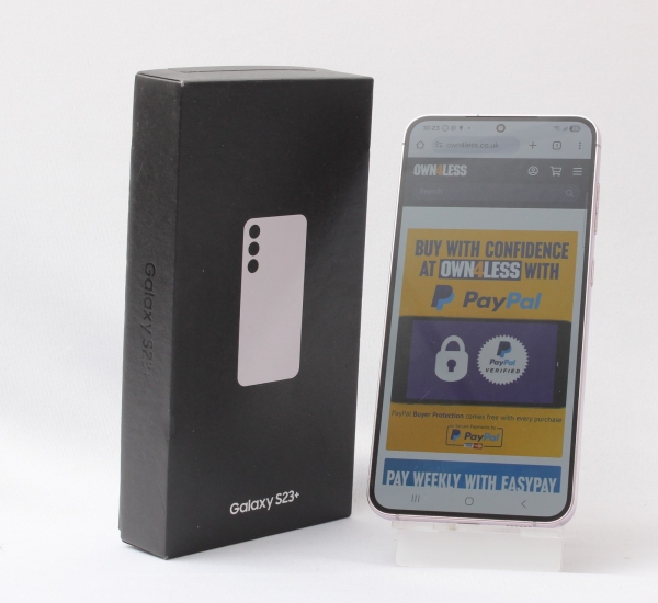 Samsung Galaxy S23+ Plus 256GB Smartphone – Lavender Purple – entsperrt (C)