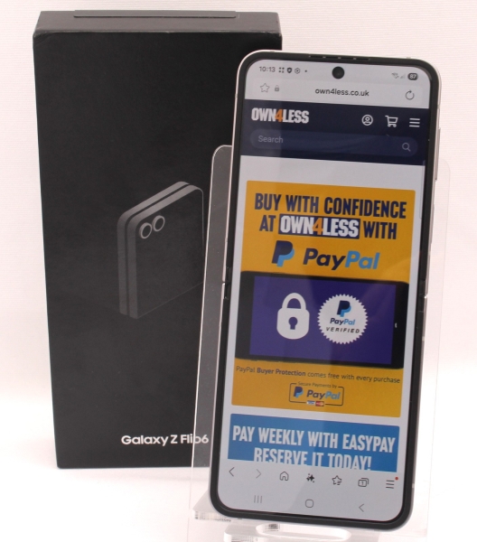 Samsung Galaxy Z Flip6 256GB Android Smartphone – Netzwerk entsperrt (A)