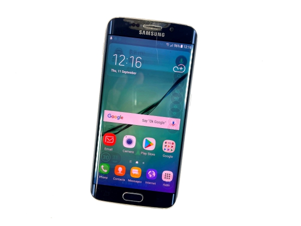 Samsung Galaxy S6 Edge 64GB Black Sapphire entsperrt schlechter Zustand funktioniert 842