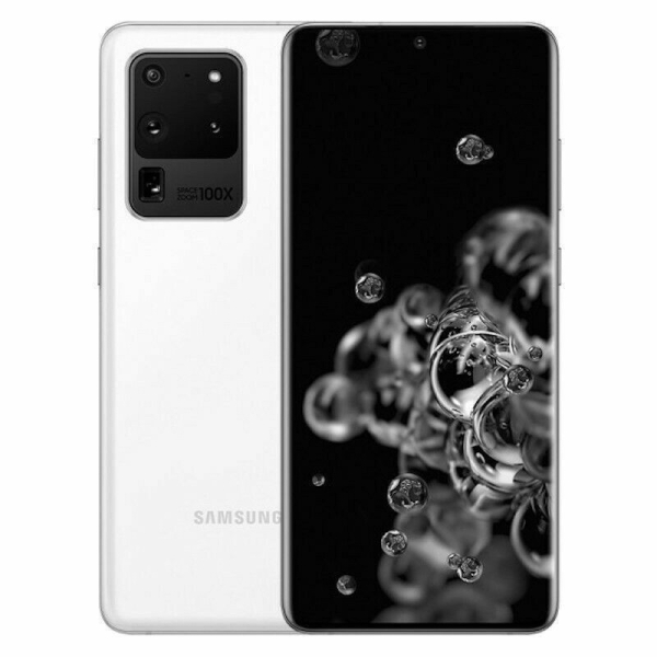 Samsung Galaxy S20 Ultra 128GB weiß Smartphone entsperrt ** makellos A++***