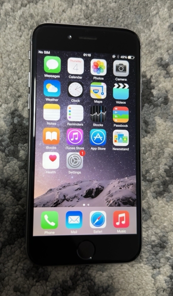 Apple iPhone 6 – Selten iOS 8.3 – 64GB – Space Grau (Entsperrt)
