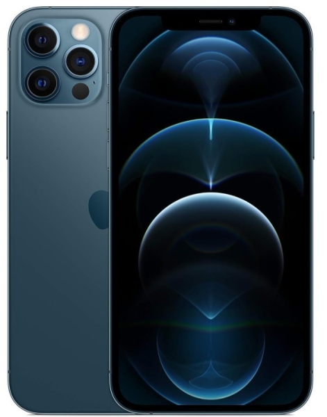 Apple iPhone 12 Pro 128GB Smartphone Pazifikblau 6,1″ (Entsperrt) iOS – Gut