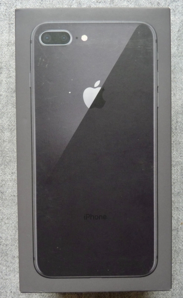 APPLE iPHONE 8 PLUS 64GB, ENTSPERRT. WERKSEINSTELLUNGEN ZURÜCKSETZEN GEBRAUCHT, EX. VERPACKT.