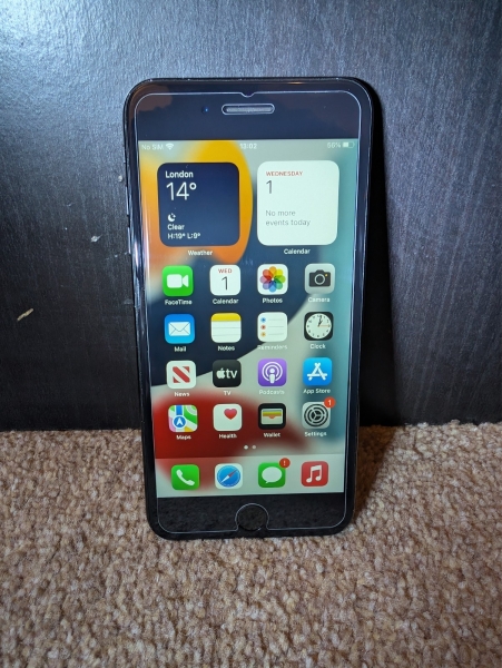 Apple iPhone 7 Plus (neues Display & Batt, 100% BH) 128GB Jet Black entsperrt A1784