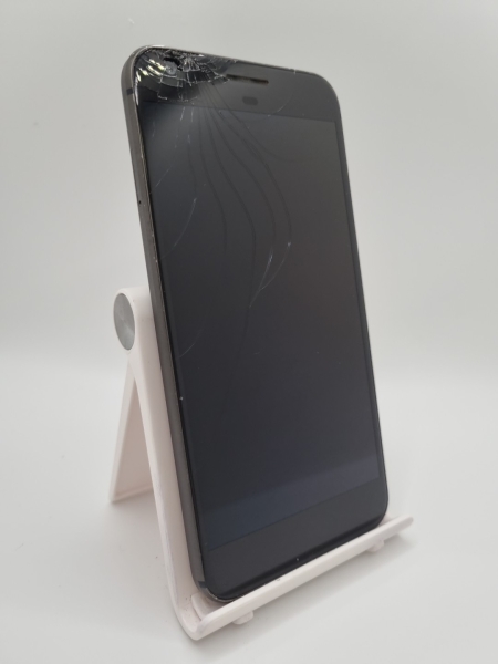 Google Pixel XL schwarz 32GB 5,5″ 12,3MP Android Smartphone gesprungen defekt #B