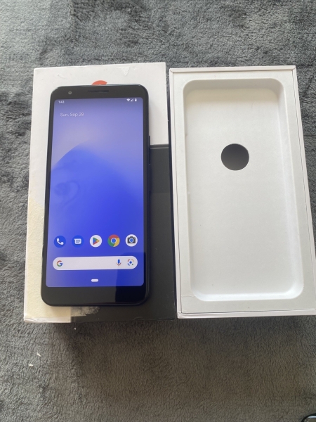 Google Pixel 3a schwarz entsperrt 64GB 5,6″ 12MP 4GB RAM Android Smartphone defekt