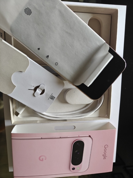 Google Pixel 9 Pro XL Smartphone 256GB rose entsperrt mit Garantie
