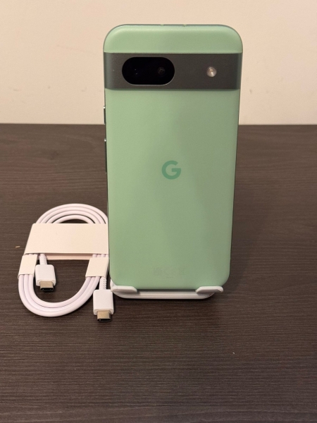 Google Pixel 8a 128GB Aloe entsperrt Smartphone – gebraucht Google Garantie 09-2026