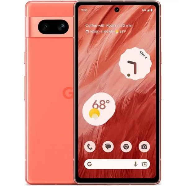 SMARTPHONE GOOGLE PIXEL 7A 5G GHL1X 128GB 6,1″ DUAL SIM 64 MP CORALLE NO PIXEL 8