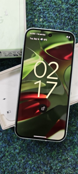 Google Pixel 9 Smartphone 256GB in Wintergreen (einmal benutzt) Top Zustand