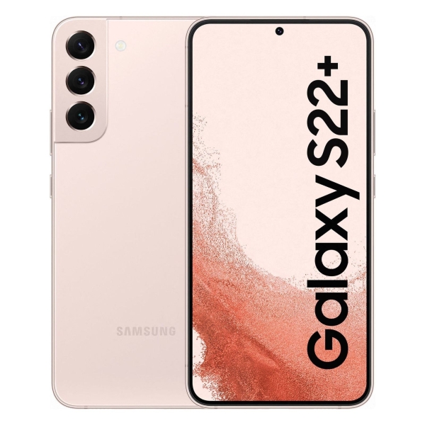Samsung Galaxy S22+ 5G Dual-SIM 128GB Pink Gold Android Smartphone wie neu