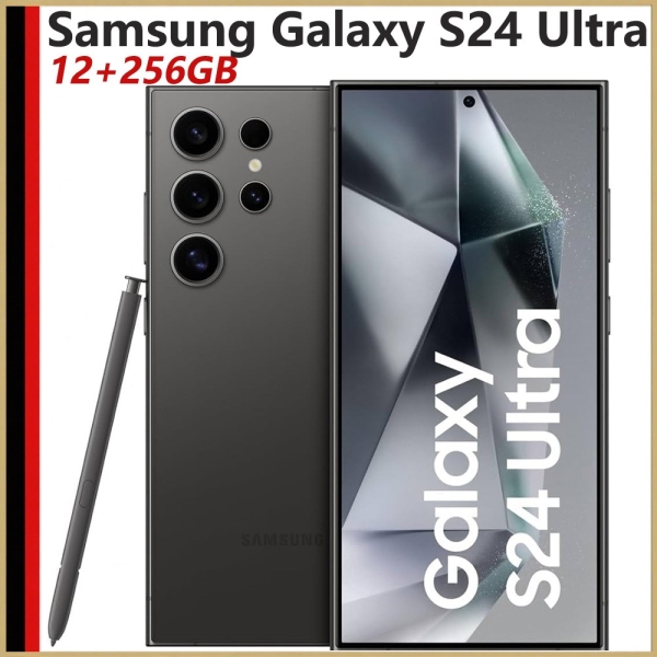 Neu Samsung Galaxy S24 Ultra 5G SM-S928U 12+256GB Handy Smartphone Schwarz
