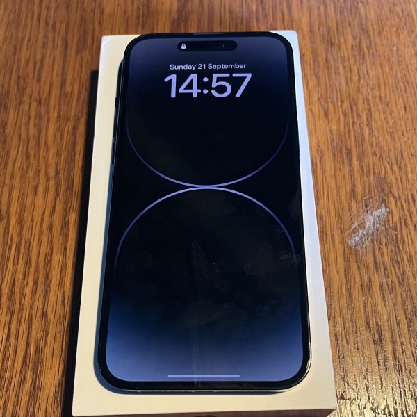 Apple iPhone 14 Pro Max 128GB Space Schwarz entsperrt Smartphone 85% 🔋