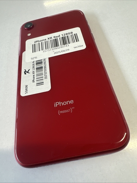 Apple iPhone XR 128GB Smartphone – ROT (entsperrt) 93% Akku – kostenlos am nächsten Tag UK