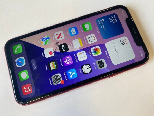 Apple iPhone XR (A2105) Smartphone (entsperrt) 128GB IOS 16 – funktioniert mit Schaden