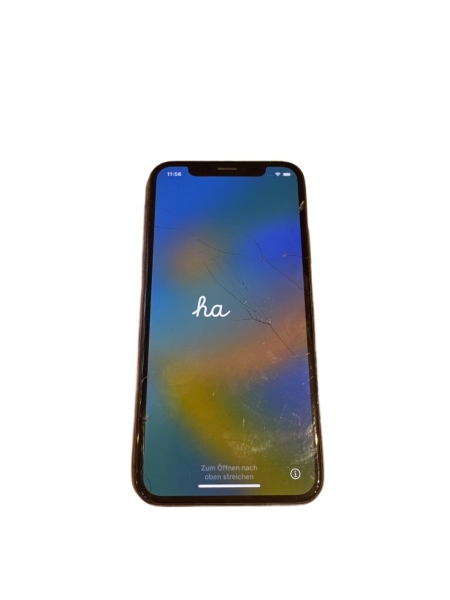 iPhone X gesprungenes Display und iCloud. Für Teile und Reparaturen