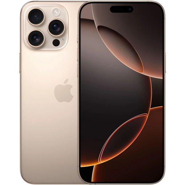 SMARTPHONE APPLE IPHONE 16 PRO MAX 512GB DUAL SIM 6,9″ 5G A18 PRO TITANIUM SAND