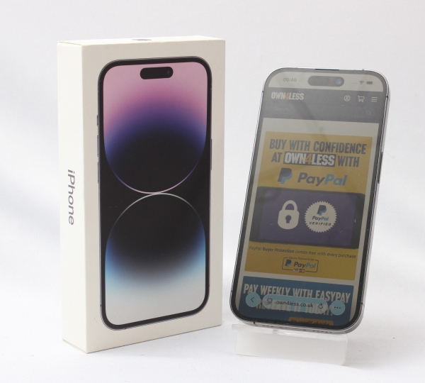 Apple iPhone 14 Pro 128GB Deep Purple Smartphone Netzwerk entsperrt – OVP (C)