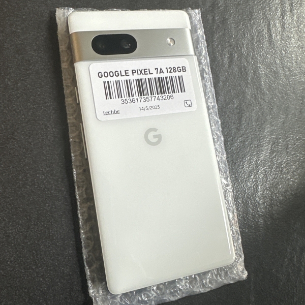Google Pixel 7a 5G weiß 128GB – Smartphone entsperrt – KOSTENLOSE Lieferung am nächsten Tag UK