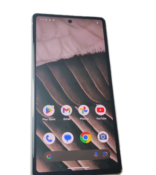 📱✅Google Pixel 7a – 128GB – weißes (entsperrt) Smartphone #491H✅📱guter Zustand