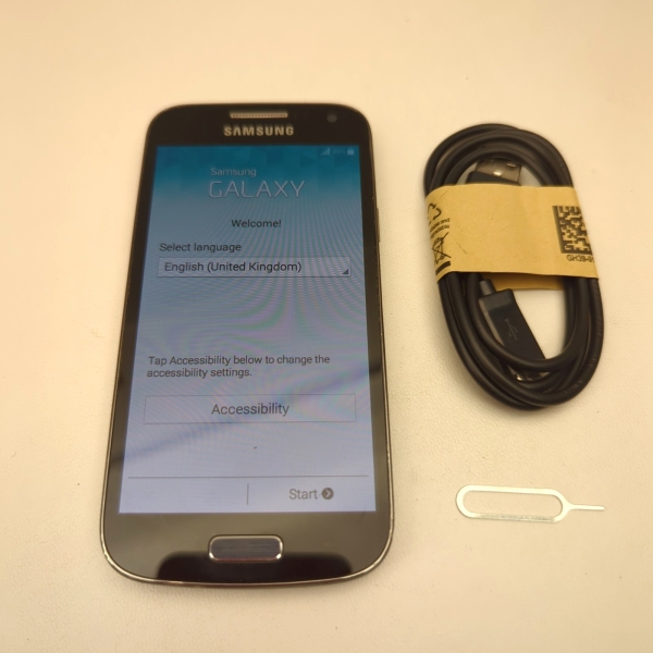 Samsung Galaxy S4 mini schwarz entsperrt 8GB 4,3″ AMOLED Android Smartphone