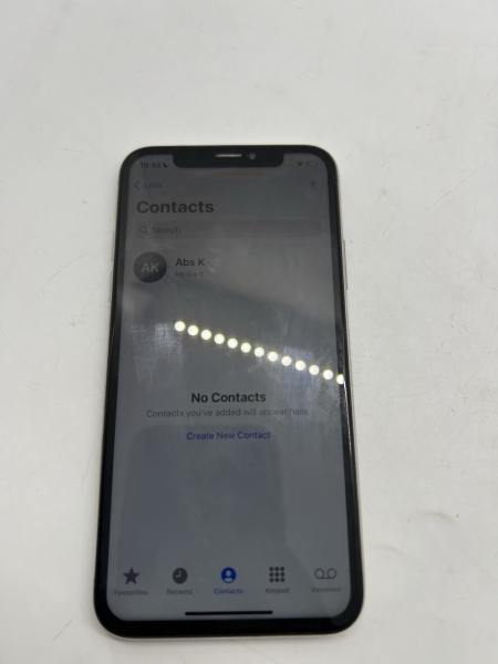 iPhone X 64GB weiß Netzwerk entsperrt Apple Smartphone Battrey 60% Reparaturen