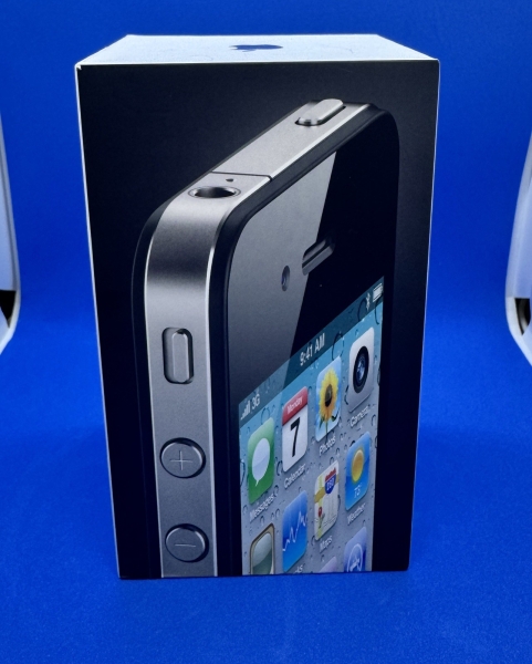 Apple iPhone 4 – Speicher 16GB – Schwarz ENTSPERRT mit iOS 4.3 und OVP selten
