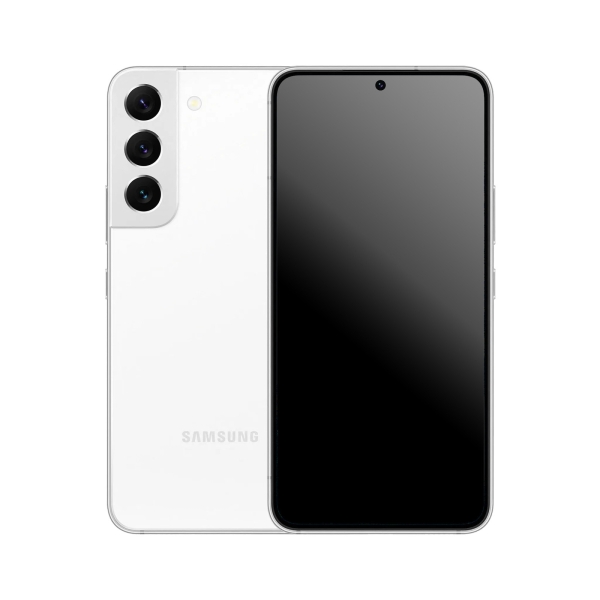 Samsung Galaxy S22 5G Dual SIM 128 GB weiß Smartphone Handy Mobile Android WOW