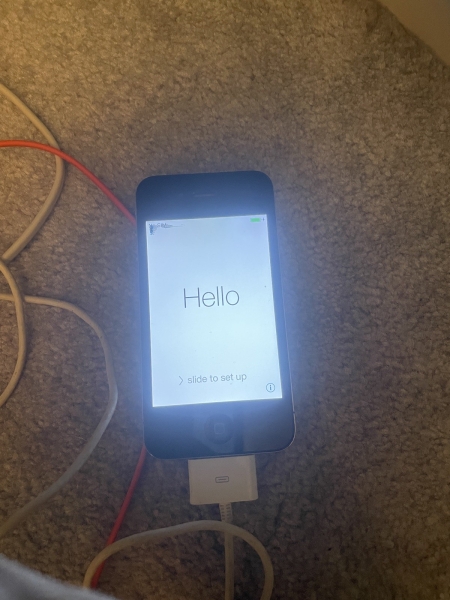 Apple iPhone 4 16GB schwarz (EE) A1332 Smartphone
