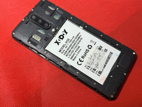 XGODY K20 schwarz Smartphone unvollständig